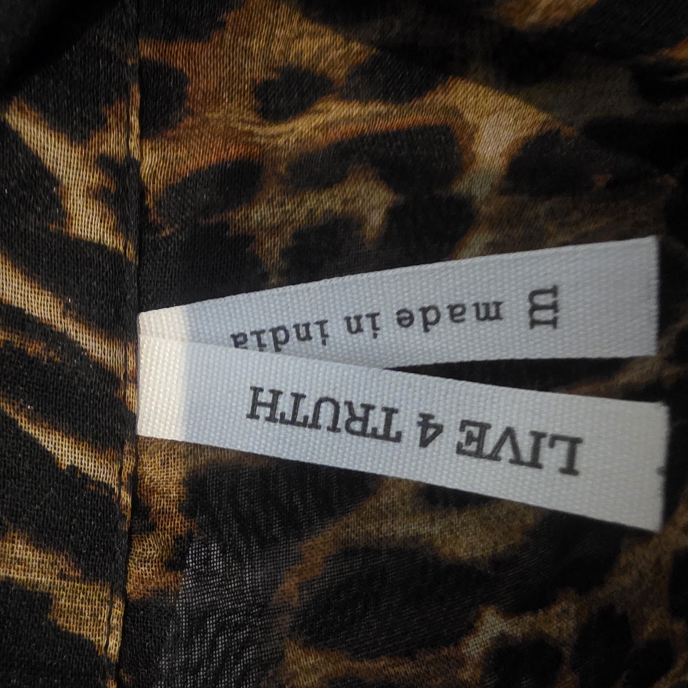 Live 4 Truth Leopard Print Blouse